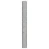 30 pcs Silver Garden Fence Posts - 180 cm Galvanised Steel