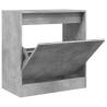 Shoe Cabinet Concrete Grey 60x34x63.5 cm - HipoMarket