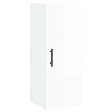 Highboard High Gloss White - Stylish Storage Solution