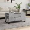 Coffee Table Concrete Grey 102x44.5x50 cm Engineered Wood Colour concrete grey Quantity in Package 1 