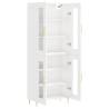 Highboard High Gloss White - Stylish Storage Solution