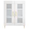 Highboard High Gloss White - Stylish Storage Solution