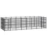 Outdoor Dog Kennel Steel 22.12 m² Size 768 x 288 x 200 cm Quantity in Package 1 