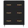 Stylish Highboard Black 69.5x34x180 cm - Hipomarket UK