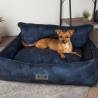 Scruffs & Tramps Dog Bed Kensington - Large Navy 90x70 cm