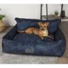 Scruffs & Tramps Dog Bed Kensington - Large Navy 90x70 cm