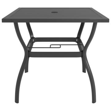 Garden Table Anthracite - Stylish Outdoor Table (81.5x81.5 cm)