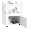 Kitchen Trolley White 60x45x80 cm | Engineered Wood Storage