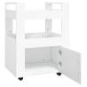 Kitchen Trolley White 60x45x80 cm | Engineered Wood Storage