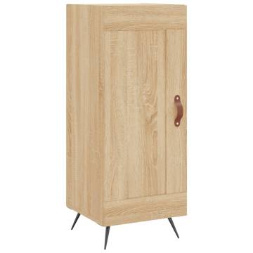 Stylish Highboard Sonoma Oak 34.5x34x180 cm | HipoMarket