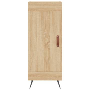 Stylish Highboard Sonoma Oak 34.5x34x180 cm | HipoMarket