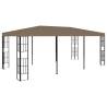 Gazebo 6x3 m Taupe Colour taupe Size 6 x 3 m 