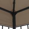 Gazebo 6x3 m Taupe - Elegant Outdoor Shade Solution