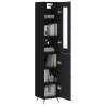 Highboard Black 34.5x34x180 cm - Stylish Storage Solution