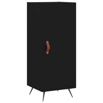 Highboard Black 34.5x34x180 cm - Stylish Storage Solution