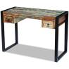 Vintage Solid Reclaimed Wood Desk | Timeless Home Addition