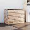 Solid Wood Pine Laundry Basket - 88.5x44x66 cm