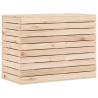 Solid Wood Pine Laundry Basket - 88.5x44x66 cm