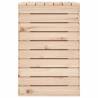 Solid Wood Pine Laundry Basket - 88.5x44x66 cm