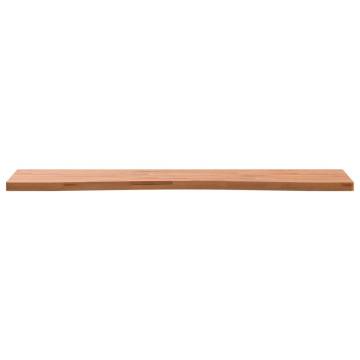 Desk Top 100x(45-50)x2.5 cm Solid Wood Beech | Hipomarket