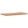 Desk Top 100x(45-50)x2.5 cm Solid Wood Beech | Hipomarket