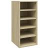 Shoe Cabinet Sonoma Oak 31.5x35x70 cm - Stylish Storage Solution