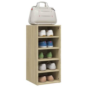 Shoe Cabinet Sonoma Oak 31.5x35x70 cm - Stylish Storage Solution