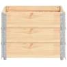 Pallet Collars 3 pcs 60x80 cm - Solid Pine Wood | Hipo Market