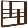 Wall Shelf Brown Oak 90x16x78 cm - Stylish Storage Solution