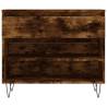 Shoe Cabinet Smoked Oak 70x36x60 cm - Stylish Storage Solution