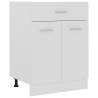 Drawer Bottom Cabinet White 60x46x81.5 cm Engineered Wood Colour white Quantity in Package 1 Model drawer bottom cabinet 60 cm Number of 