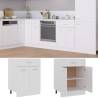 Drawer Bottom Cabinet White 60x46x81.5 cm | Hipomarket