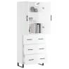 Elegant Highboard High Gloss White - Stylish Storage Solution