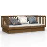 Day Bed Honey Brown 90x200 cm - Solid Pine Wood Sofa Bed