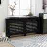 Radiator Cover Black 172x19x81.5 cm MDF Colour black Size 172 x 19 x 81.5 cm Quantity in Package 1 