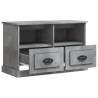 Concrete Grey TV Cabinet - Stylish & Practical 80x35x50 cm