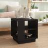 Stylish Black Coffee Table - 40x40 cm | Hipomarket