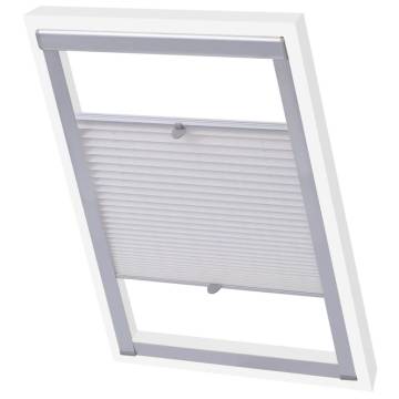 Pleated Blind White MK06 for Velux Windows | HipoMarket