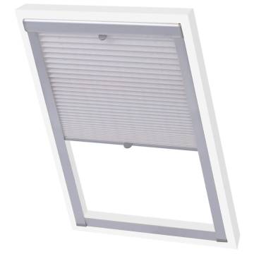 Pleated Blind White MK06 for Velux Windows | HipoMarket