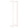 Stylish White Towel Rack - Solid Pine Wood | Hipo Market