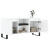 High Gloss White TV Cabinet - Stylish & Spacious Storage