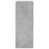 Wall Mounted Cabinets 2 pcs - Concrete Grey | HipoMarket