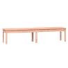 Classic 2-Seater Garden Bench - Solid Douglas Wood