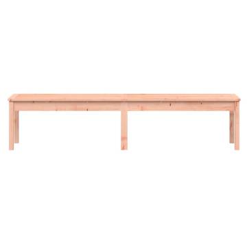 Classic 2-Seater Garden Bench - Solid Douglas Wood