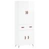 Elegant Highboard High Gloss White - Stylish Storage Solution