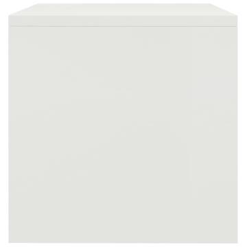 Elegant White Bedside Cabinets – Set of 2 | HipoMarket