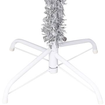 Pre-lit Silver Christmas Tree with Ball Set - 240 cm