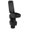 Stylish Car Armrest in Black | Adjustable Height & Storage