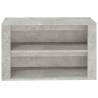 Elegant Concrete Grey Shoe Rack - 75x35x45 cm | HiPo Market