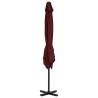 Cantilever Umbrella Bordeaux Red 250x250 cm | Hipo Market